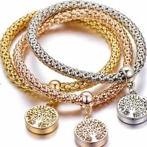 3 pack tree of life bracelets